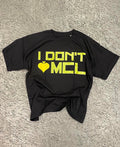 " i don’t <3 mcl" Green tee